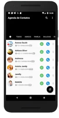 Phonebook free android App screenshot 7